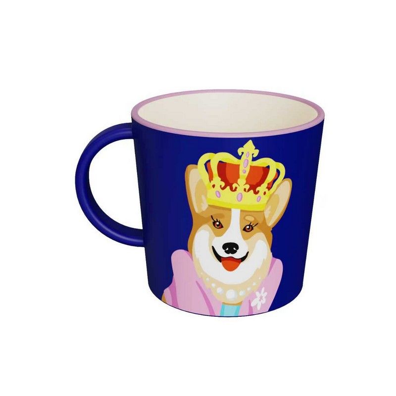 Mug CLASSIC 400ml NINA Blu QUY CUP