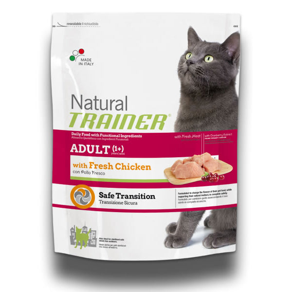 NATURAL TRAINER GATTO ADULTO NATURAL 3 KG POLLO FRESCO