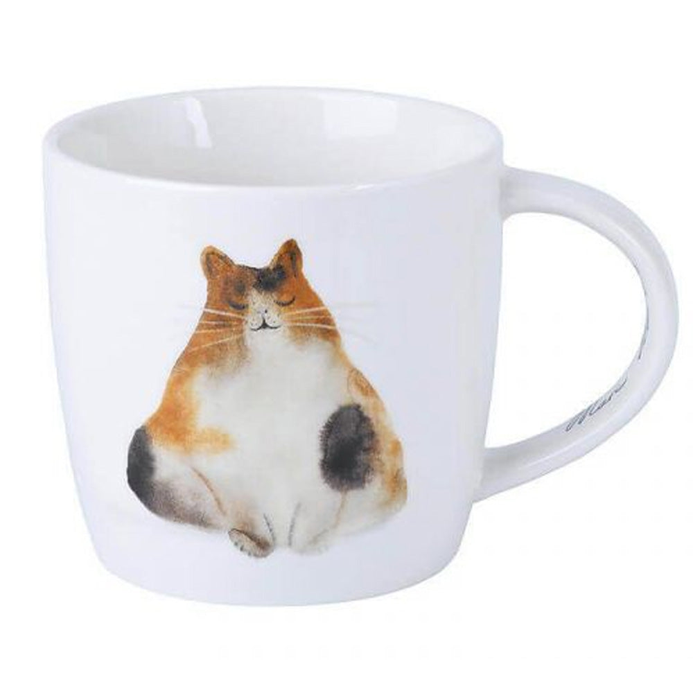 TAZZA MUG FELINE FRIENDS CONTENT CAT 400ML