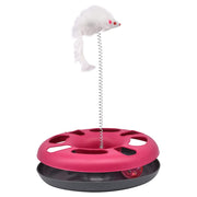 GIOCO PER GATTI 3 IN 1 CRAZY CAT DONUT COLORI ASSORTITI