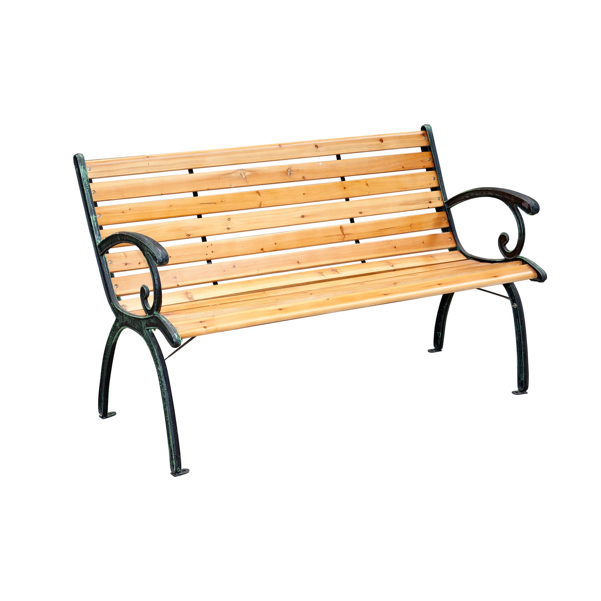 PANCHINA IN GHISA REAL 128X62X78H CM