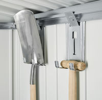 ARMADIO PER ATTREZZI 150CM GRIGIO QUARZO METALLIZZATO
