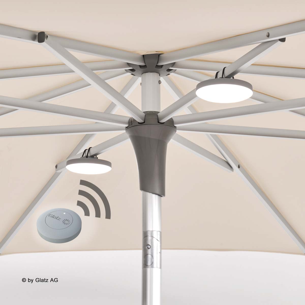 LUCE PER OMBRELLONE RICAMBIO OSYRION SPOT SET 2PZ