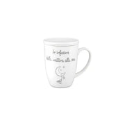 Tisaniera Gli Onesti 450ml Bianca La Porcellana Bianca
