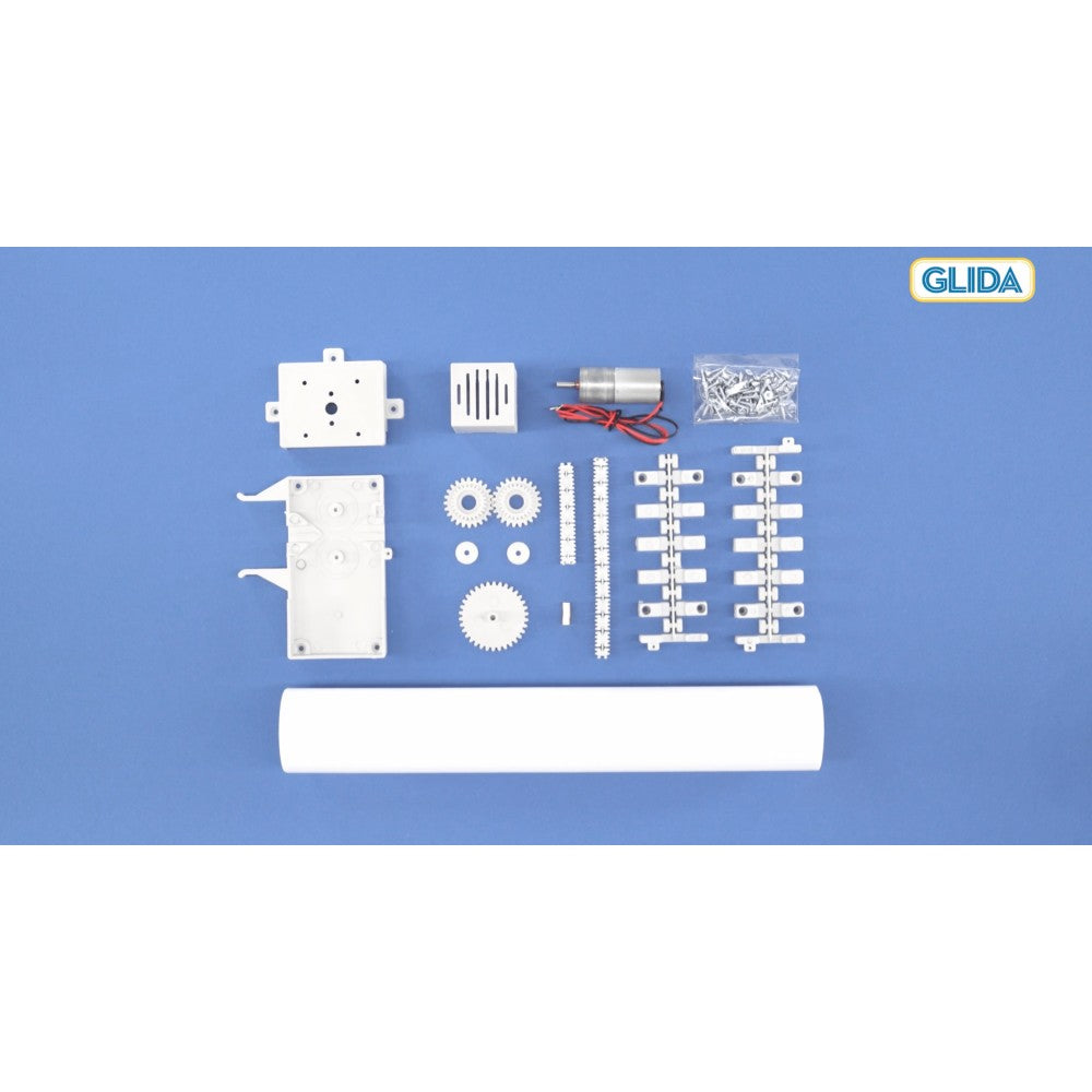BASIC KIT SISTEMA BINARI DI SCORRIMENTO PIATTAFORMA COMPATIBILE LEMAX GLIDA
