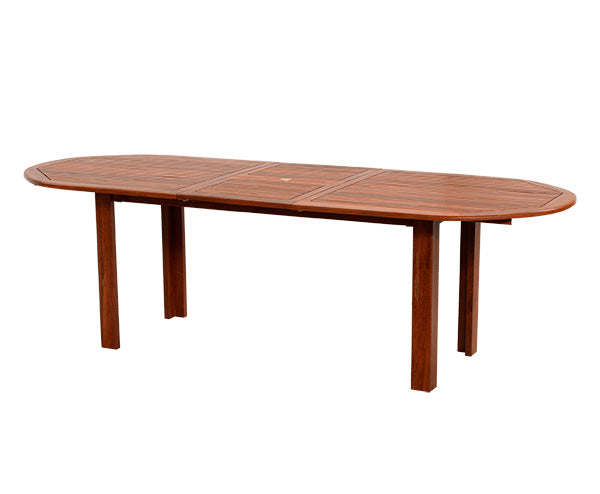 TAVOLO IN LEGNO OVALE 120/180X70 PEONIA