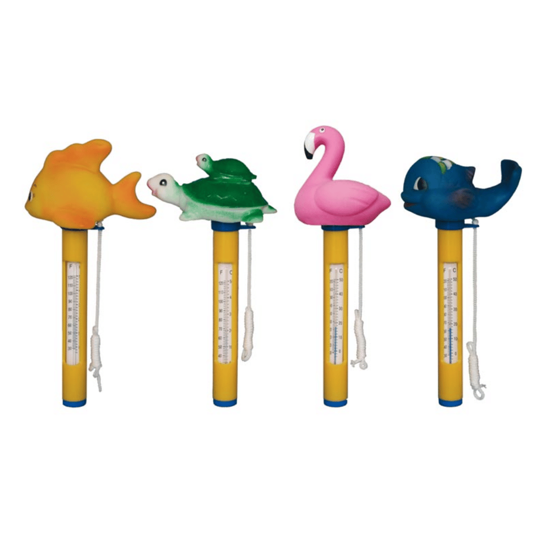 TERMOMETRO PER PISCINA CON DECORAZIONE ANIMALE MODELLO ASSORTITO