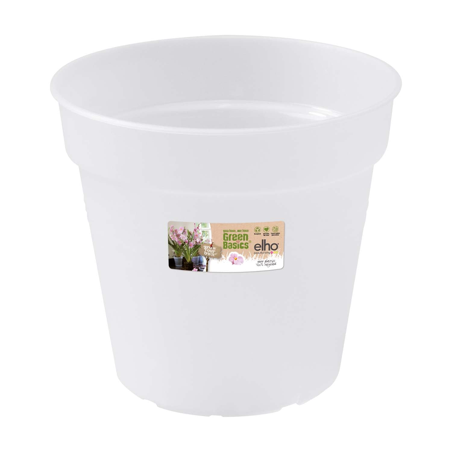 VASO ORCHIDEE GREEN BASICS ORCHID 13CM TRANSPARENT