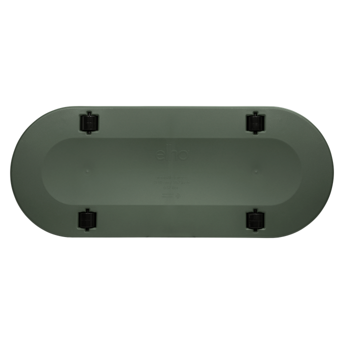 Fioriera con Ruote Greenville Terrace Trough 80cm Leaf Green Elho