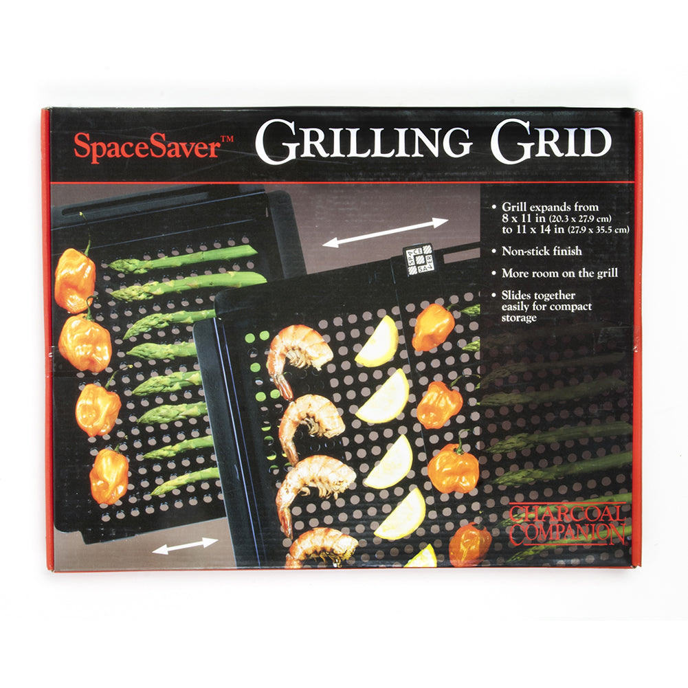 GRIGLIA ESTENSIBILE ANTIADERENTE TELESCOPICA CHARCOAL COMPANION