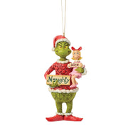 Decorazione da Appendere Grinch e Cindy Lou Who 10cm JIM SHORE
