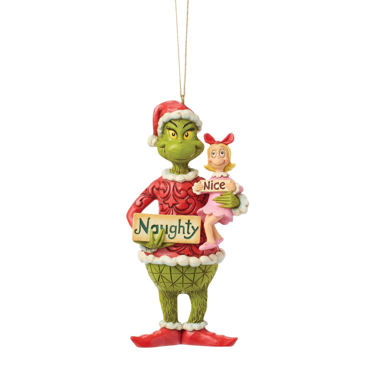 Grinch und Cindy Lou Who Hängedekoration 10cm JIM SHORE