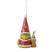 Ciondolo Grinch e Max Gnome 13cm Jim Shore Grinch