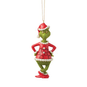 Grinch con le Mani sui Fianchi 13,5cm Verde e Rosso Jim Shore