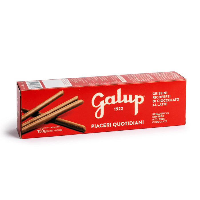 GRISSINI RICOPERTI DI CIOCCOLATO LATTE 150GR