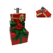 BASE PER ALBERO A FORMA DI PACCHI REGALO, Ø37MM