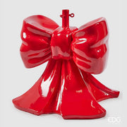 BASE PER ALBERO A FORMA DI FIOCCO, 57X50X50CM, COLORE ROSSO