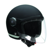 EL MET CASCO JET NERO OPACO TAGLIA A SCELTA