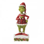 Statuetta Grinch Felice Personality Pose 16cm Multicolore Jim Shore