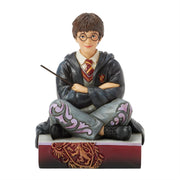 Statuetta Harry Potter con bacchetta 10.5cm Multicolore Jim Shore