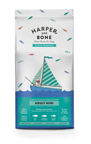 CROCCHETTE PER CANI HARPER AND BONE ADULT DOG MINI OCEAN WONDERS 10KG - TONNO, PESCE E SALMONE
