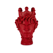 TESTA DECORATIVA LA VIPERA ROSSO - SAGRADA FAMILIA