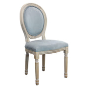 SEDIA CONSTANCE IN VELLUTO GRI
