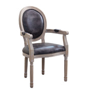 POLTRONA CONSTANCE IN ECOPELLE