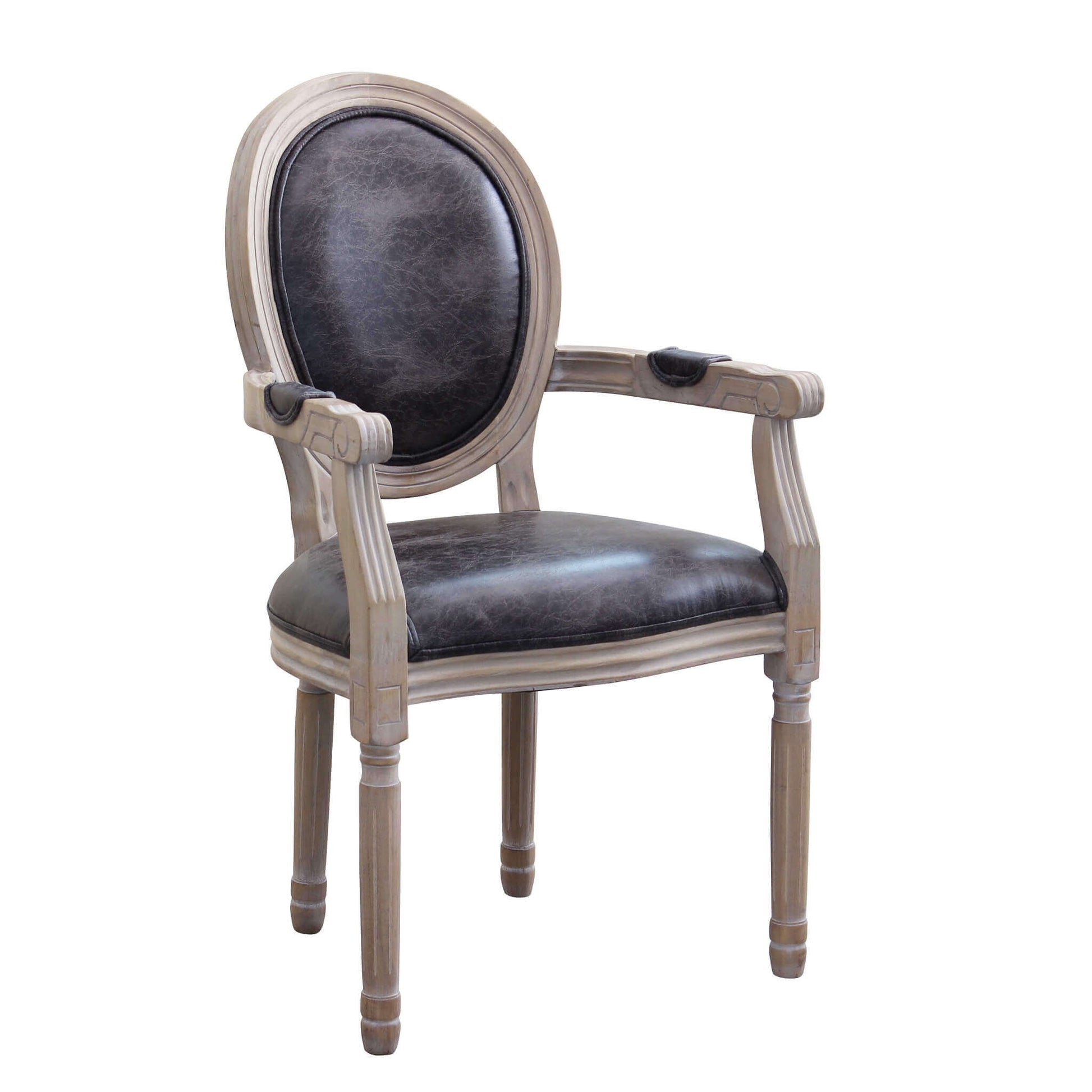 POLTRONA CONSTANCE IN ECOPELLE