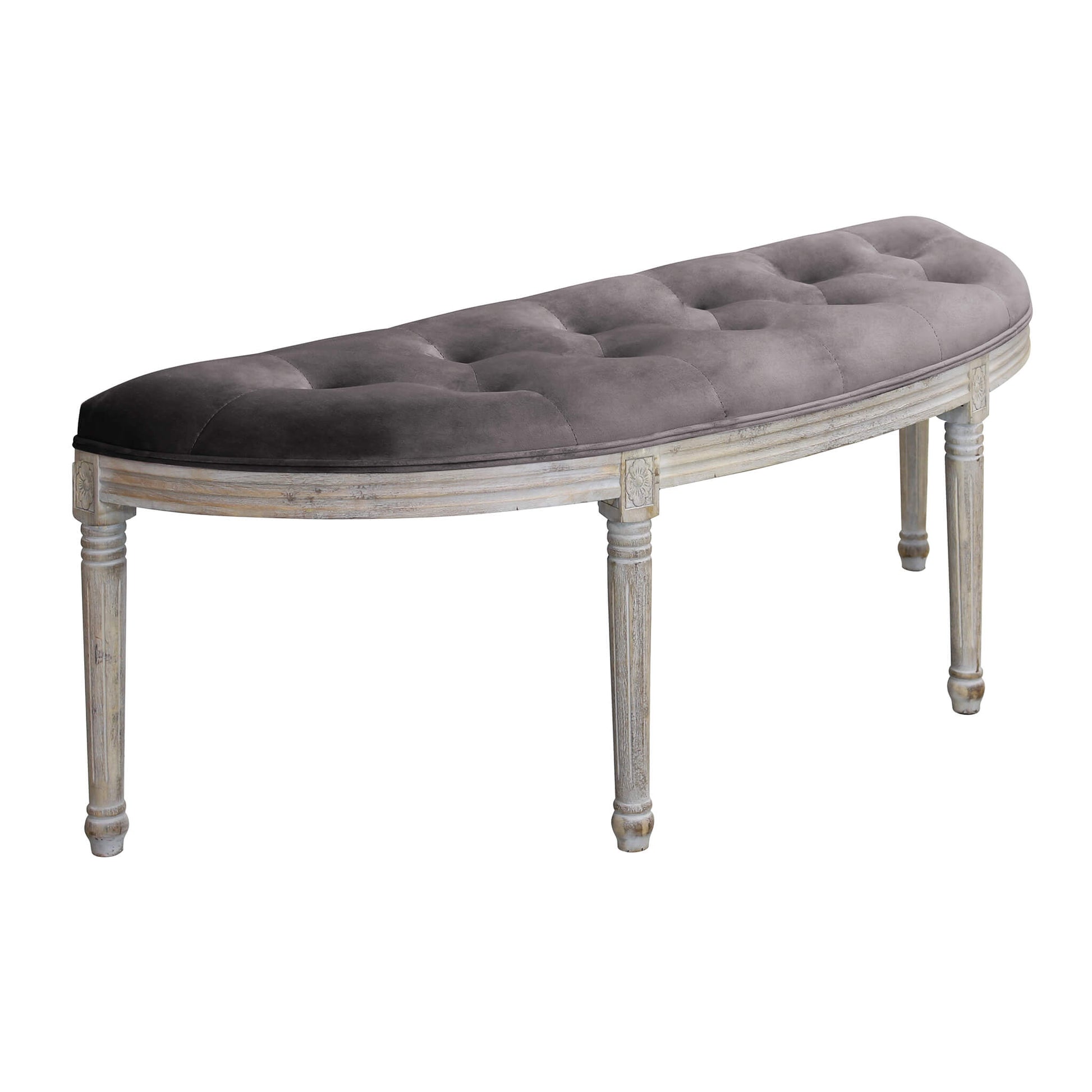 PANCA MARGI IN VELLUTO TAUPE