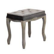 SGABELLO MARLY IN VELLUTO TAUP