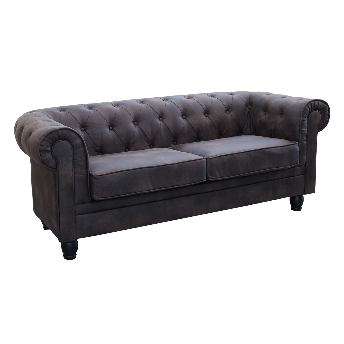 DIVANO 3 POSTI CHESTERFIELD IN