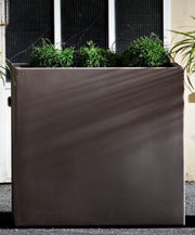 CASSETTA FIORIERA ALTA 85CM TORTORA "FENICE"