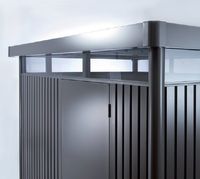 CASETTA HIGHLINE 275 X 235 CM GRIGIO QUARZO METALLIZZATO