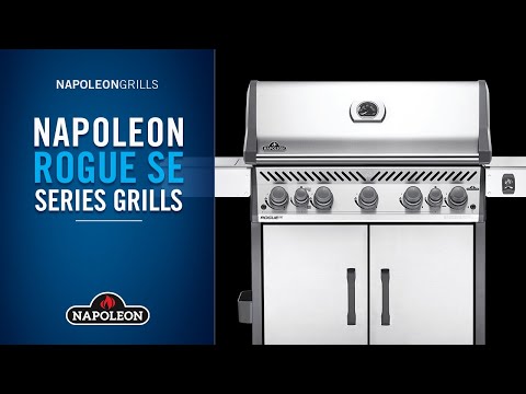 BARBECUE A GAS NAPOLEON ROGUE SPECIAL EDITION CON 3+2 FUOCHI E INFRAROSSI