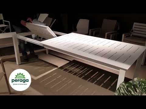 OFFERTA TAVOLO KONNOR ALLUNGABILE 160/240X100CM RASTIN +4 POLTRONE KONNOR