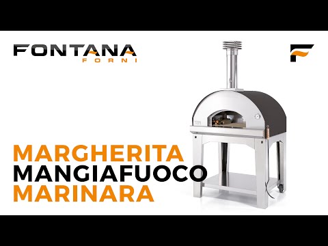 MANGIAFUOCO A LEGNA ANTRACITE CON CARRELLO
