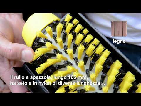 SPAZZOLA PULISCI FUGHE RIMUOVI ERBACCE LAVASUPERFICI 230 V GLORIA MULTIBRUSH