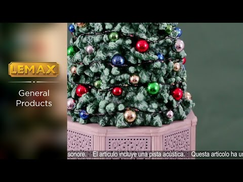 HAVE A BLUE (TOOTH) CHRISTMAS (TREE) CON ALIMENTATORE 4.5V - LEMAX 54580