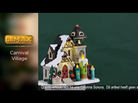 CANDLELIGHT CHURCH CON ALIMENTATORE 4.5V – LEMAX COD. 55310