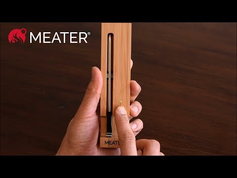 TERMOMETRO BARBECUE ORIGINAL MEATER WIRELESS BLUETOOTH INTEGRATO PORTATA 10M
