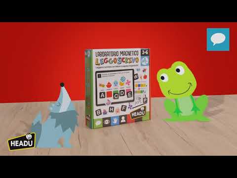 GIOCO LABORATORIO MAGNETICO DELL'ALFABETO PER BAMBINI 3-6