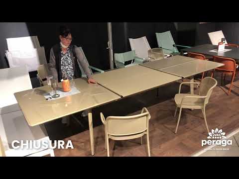 TAVOLO PLUS4 IMPERIAL ALLUNGABILE 220+110X110CM TORTORA