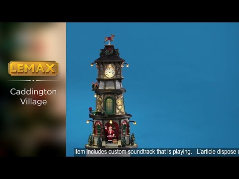 Christmas Clock Tower - LEMAX COD 45735
