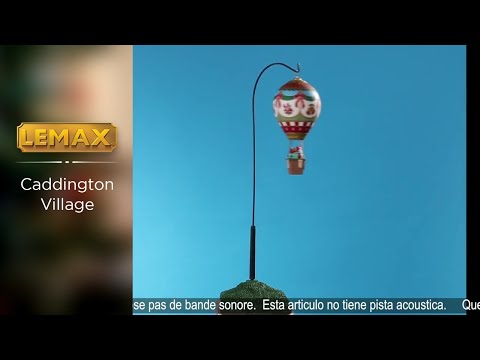 Holiday Cheer Hot Air Balloon - LEMAX COD. 84389