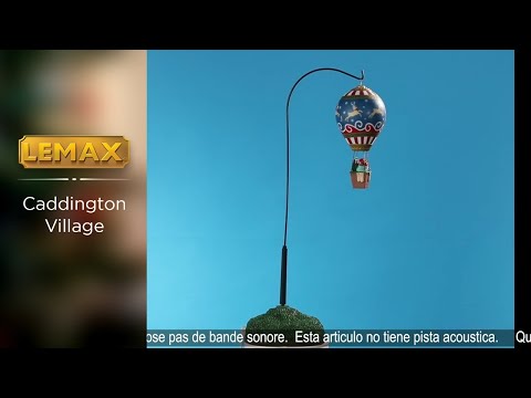 Reindeer Hot Air Balloon - LEMAX COD. 84388