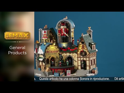 Ludwig's Wooden Nutcracker Factory - LEMAX COD. 95463