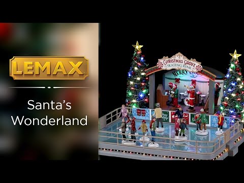 Christmas Grove Skating Rink - LEMAX COD. 14870