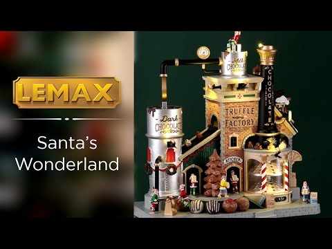 The Christmas Chocolatier Truffle Factory - LEMAX COD. 15805
