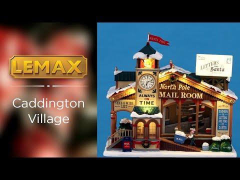 North Pole Mail Room - LEMAX COD. 15733